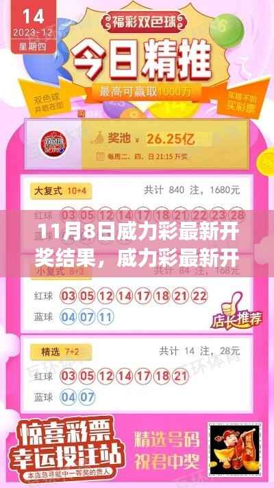 11月8日威力彩开奖结果揭晓,幸运大揭秘,你中奖了吗?