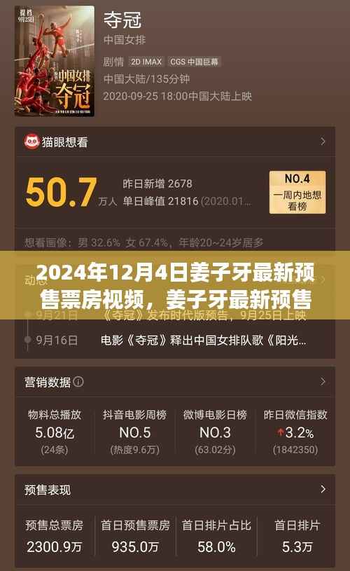 姜子牙最新预售票房视频攻略，轻松获取观影资格