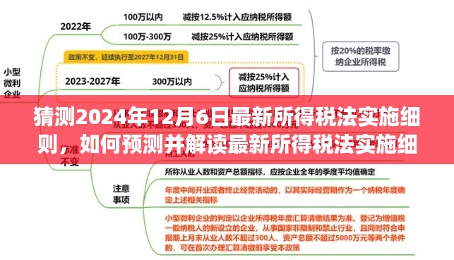 最新所得税法实施细则预测解读指南,针对2024年12月6日的步骤指南与猜测分析