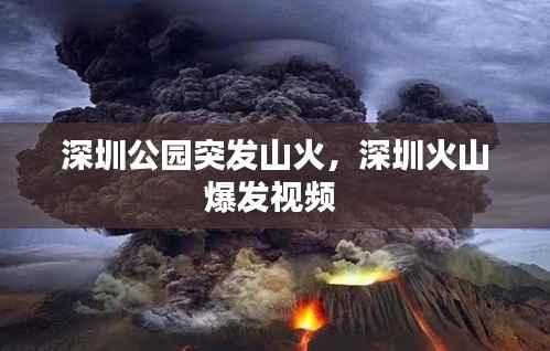 深圳公园突发山火，深圳火山爆发视频 