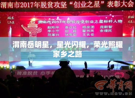 渭南岳明星，星光闪耀，荣光照耀家乡之路