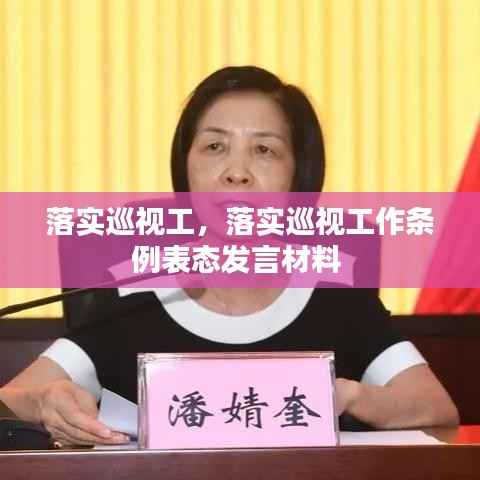 落实巡视工,落实巡视工作条例表态发言材料